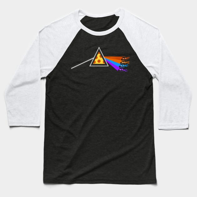 Rainbow Floyd Baseball T-Shirt by Naolito